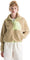 The North Face Yumiori Off Peak ½ Zip Jacket - Women's - Khaki Stone - Astro Lime