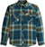 Topo Designs Mountain Plaid Shirt - Men's - Pond Blue - Khaki Multi Plaid