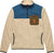 Topo Designs Vista Lightweight 1/4-Zip Fleece Pullover - Men's - Oatmeal - Pond Blue