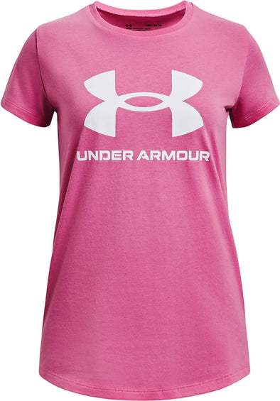 Under Armour Sportstyle Graphic Short Sleeve T-Shirt - Girls