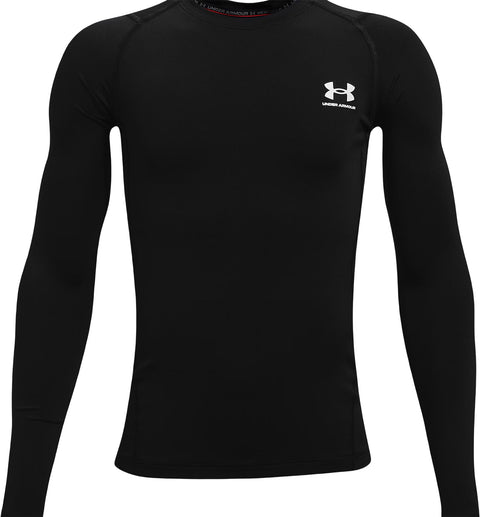 Under Armour HeatGear Armour Long Sleeve Base Layer Top - Boys