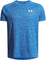 Under Armour UA Tech Textured Short Sleeve T-Shirt - Boys - Blue Atlantis - White