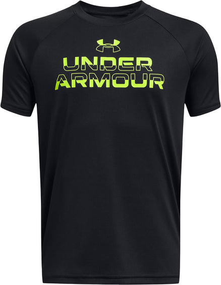 Under Armour UA Tech Split Wordmark Short Sleeve T-Shirt - Boys