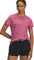 Under Armour UA Tech Twist Short Sleeve T-Shirt - Women's - Fuchsia Dusk - White