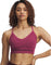 Under Armour UA Vanish Seamless Low Sports Bra - Women's - Fuchsia Dusk - Dark Maroon