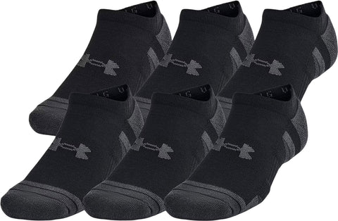 Under Armour UA Performance Tech 6-Pack No Show Socks - Unisex