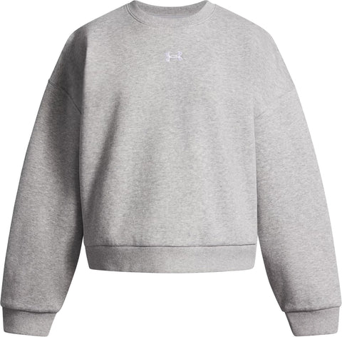 Under Armour UA Rival Fleece Oversized Crewneck Sweatshirt - Girls