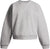 Under Armour UA Rival Fleece Oversized Crewneck Sweatshirt - Girls - Mod Gray Light Heather - White