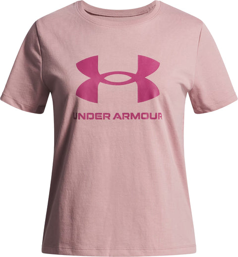 Under Armour UA Big Logo Short Sleeve T-Shirt - Girls