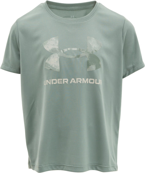 Under Armour UA Tech Big Logo Print Short Sleeve T-Shirt - Girls