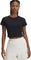 Under Armour UA Rival Rib Baby T-Shirt - Women's - Black - White