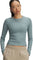 Under Armour UA Rival Rib Long Sleeve Top - Women's - Serpentine - White