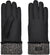 UGG Sheepskin Knit Cuff Gloves - Black
