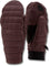 Vallier Westerpark Quilted Mitts - Unisex - Dark Raisin
