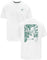 Vallier Vallier x Naked and Famous Nakano Organic Cotton Printed T-Shirt - Unisex - White