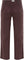 Vallier Plaka Straight Leg Pleated Twill Pants - Men's - Dark Raisin