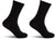 Vallier Leme Merino Rib Crew Socks - 2-Pack- Unisex - Black