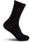 Vallier Leme Merino Rib Crew Socks - Unisex - Black