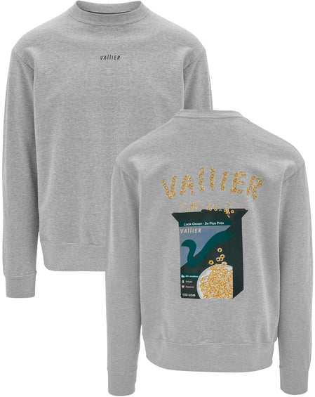 Vallier Kerns Relaxed Organic Printed Sweatshirt - Unisex