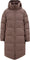 Vallier Garbatella Stowable Hood Long Puffer Down Jacket - Women's - Cedar