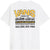 Vans Shop Front Short Sleeve Crew Neck T-Shirt - Men's - White - Sunny Yellow
