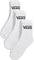 Vans Classic 3-Pack Half Crew Socks - White