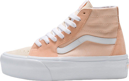 Vans Sk8-Hi Soft Suede Tapered Stackform Shoes - Women's