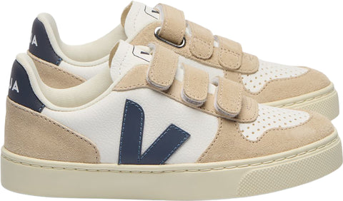 Veja V-10 ChromeFree Leather Shoes - Little Kids