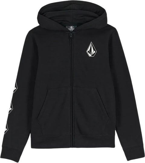 Volcom Iconic Stone Gid Zip Up Hoodie - Kids