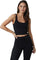 Vuori Daily Crop Scoop-Neck Tank Top - Women's - Black