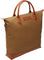 WANT Les Essentiels O'Hare Organic Cotton Canvas Tote Bag 18L - Dark Camel