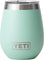 YETI Rambler Wine Tumbler with Magslider Lid 295ml - SeaFoam