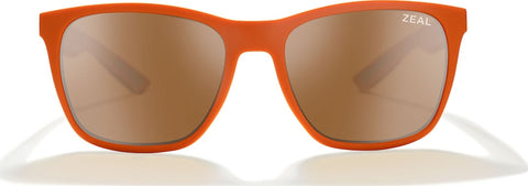 Zeal Optics Fremont Polarized Sunglasses - Orange Crush - Copper Lens - Unisex