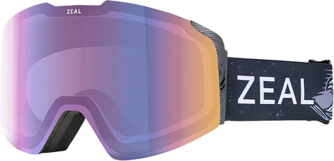 Zeal Optics Meridian RLs + ODT Ski Goggles - John Fellows - Optimum Sakura with Sky Blue Mirror Lens