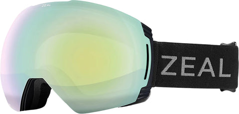 Zeal Optics Cloudfall XL RLs + ODT Ski Goggles - Dark Night - Jade Mirror with Sky Blue Mirror Lens