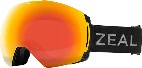 Zeal Optics Cloudfall XL RLs + ODT Ski Goggles - Dark Night - Phoenix Mirror with Sky Blue Mirror Lens