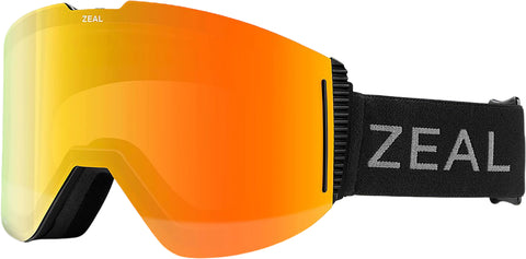Zeal Optics Lookout RLs + ODT Ski Goggles - Dark Night - Phoenix Mirror with Sky Blue Mirror Lens