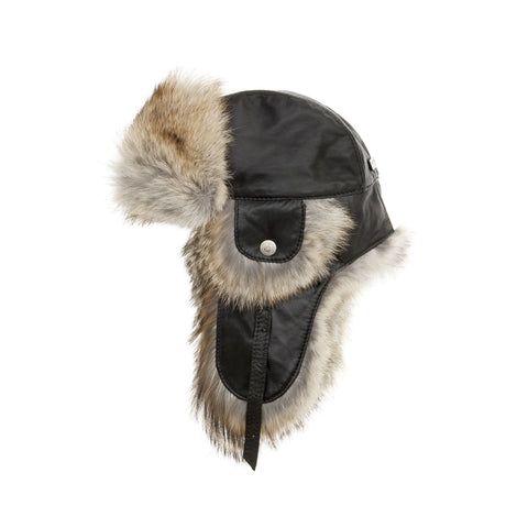 Harricana Nassak Hat leather - Coyote Fur