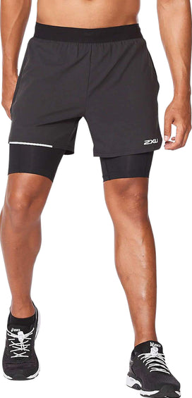 2XU Aero 2-In-1 5-Inch Shorts - Men's