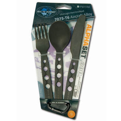 Sea to Summit Alpha Set - knife, fork & spoon