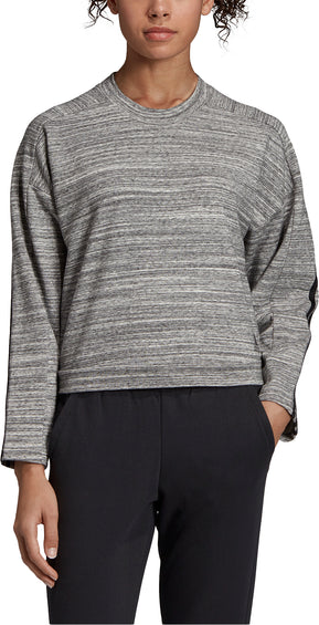 Adidas Must Haves Mélange Sweatshirt - Women's
