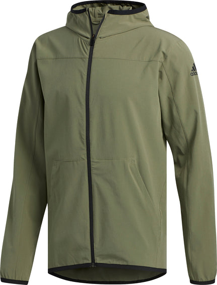 Adidas Designed 4 Training City Base Full Zip Hoodie - Men's