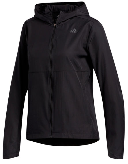 Adidas Own The Run Hooded Wind Jacket - Women's