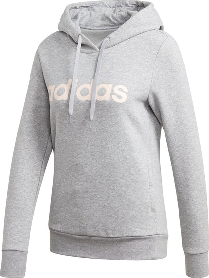 Adidas Essentials Linear Pullover Hoodie - Women's