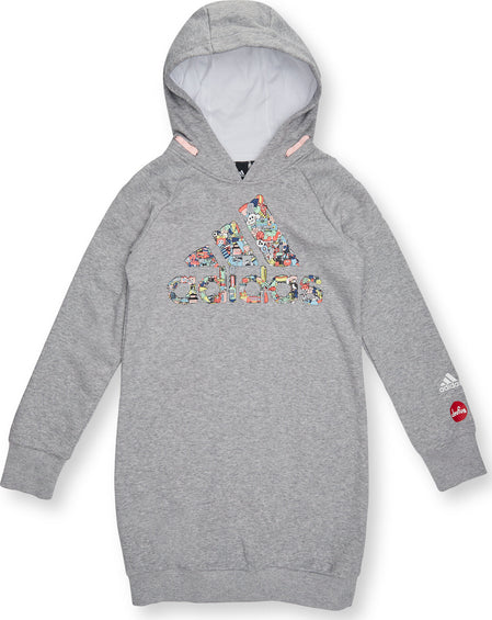 Adidas Cleofus Long Hoodie - Girls