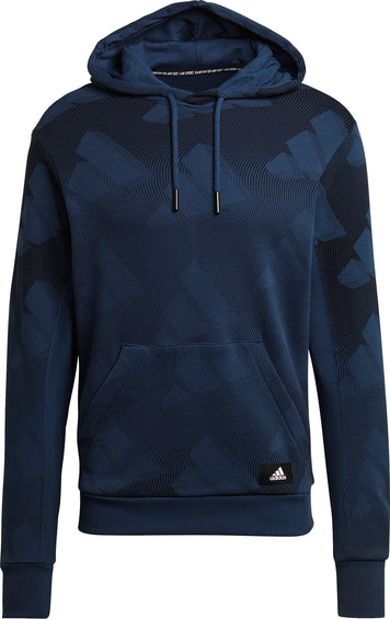 Adidas BD Must Haves Allover Print Pullover Sweatshirt - Men's