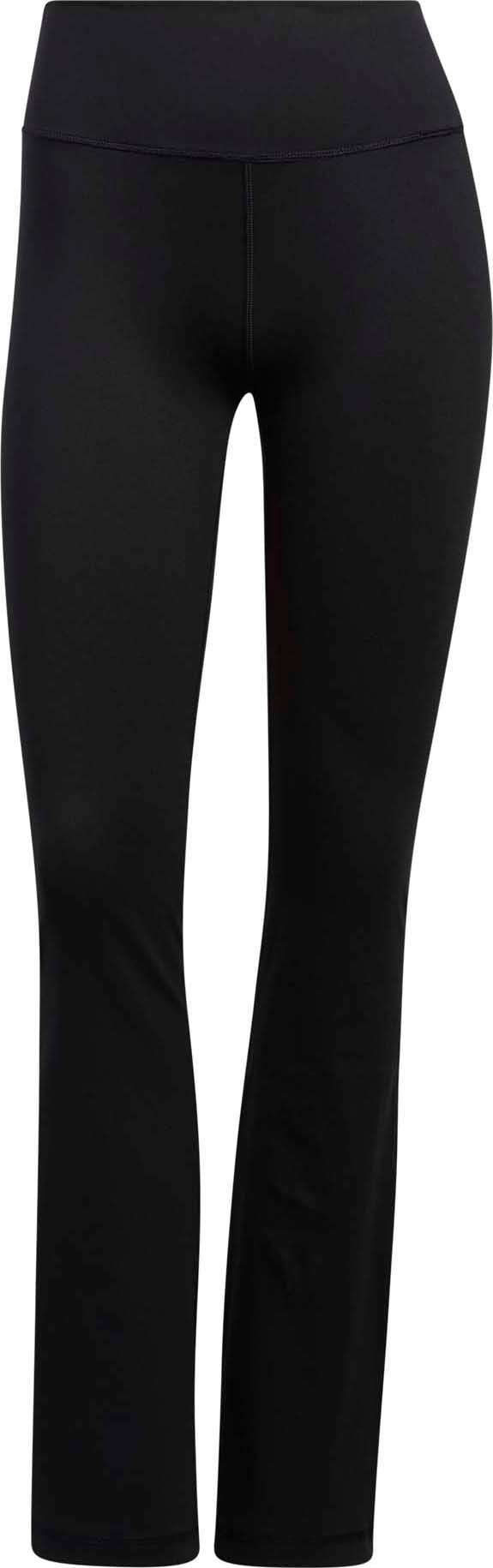 Adidas Flared fit High waisted Leggings With Front Slit women