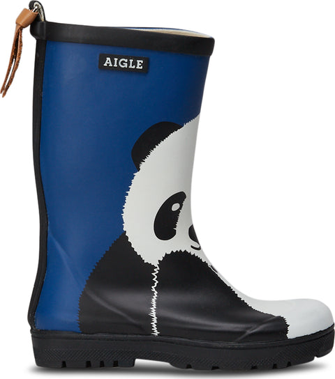 Aigle Woodypop Fun Panda Rubber Boots - Kid's 