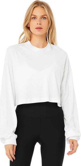 Alo Yoga It Girl Crop Long Sleeve Jersey - Women's