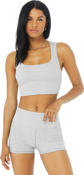 Alo Yoga Alosoft Ribbed Chic Bra Tank - Women's